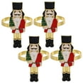 thumbnail image 6 of IDEANATEGRATE Holiday Reception Napkin Holders Colorful 4Pcs 2.36X0.83X0.83in, 6 of 8