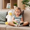 thumbnail image 5 of Pato lindo Juguete de peluche Muñeco de peluche lindo 12.6 pies Suave y suave que abraza la almohada Juguete de peluche Regalo de vacaciones de cumpleaños para niños pequeños Niñas Niños Pato JAMW Sencillez, 5 of 5