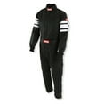 thumbnail image 2 of RaceQuip 120002RQP 120 Series 1-Pc Driving Suit SFI 3.2A/5 Black/White Small, 2 of 4