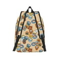 thumbnail image 2 of Yiaed Camp Badge Print Backpack, Premium Laptop Backpack, Travel Backpack for Women, Lightweight Backpacks, Comfortable Back Pack-Small, 2 of 7