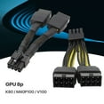 thumbnail image 2 of TINYSOME GPU 8Pin Power Cable 18AWG Graphics Card Line Safe and Secure for K80/M40, 2 of 6