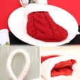 thumbnail image 3 of Christmas Cutlery Bags Compatible Withk Spoon Socks Tableware Silverware Holders Stockings, 3 of 5