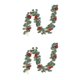 thumbnail image 1 of sweethay Colgante de simulación de guirnalda de rosas de hoja de eucalipto artificial de 2 m Type2 NO2, 1 of 6
