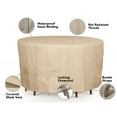 thumbnail image 4 of Covermates Outdoor Dining Set Cover - 72"DIA x 30"H, 600D Polyester, Rip-Resistant, 4 of 8