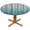 Plank, variant on Seashells Round Table Cloth Wooden Nautical Starfish Elastic Edged Table Cover Fade and Stain Resistant Table Cloths Easy to Clean Fits Tables 40-44" Diameter