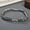 20cm/7.87inch, variant on Pure Real S925 Sterling Silver Bracelet 5mm Dragon Head Phoenix Tail Link -20cm/7.87inch-23-24g