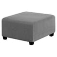 thumbnail image 2 of Square Customized Footrest Ottoman Cover Folding Storage Stool Furniture Protector Slipcover, 2 of 4