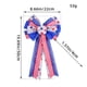 thumbnail image 5 of Decoraciones Del Día de la Independencia Arco de Cinta de Burlap, Cinta de Embalaje de Regalo de Patrón de Estrella de 197 Pulgadas para la Decoración de la Fiesta de la Ventana Del Hogar, 5 of 5