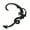 Black, variant on 1Pc Ear Cuff Earring Vintage Fly Dragon Left Ear Clip for Club