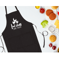 thumbnail image 2 of Hot Stuff Coming Through, Funny Apron With Pockets, 2 of 3