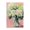 Hydrangea Bouquet Vase Floral, variant on Stupell Industries Blue Hydrangeas over Stripes Canvas Wall Art, design by Corinne Haig