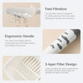 thumbnail image 4 of Cat Litter Scoop with Cat Paw Handle, Easy Sifting with 3 Size of Hole Design for All Litter, Wide Edge Cat Litter Scoop for Quick Cleaning All Cat Litter Box, 4 of 7