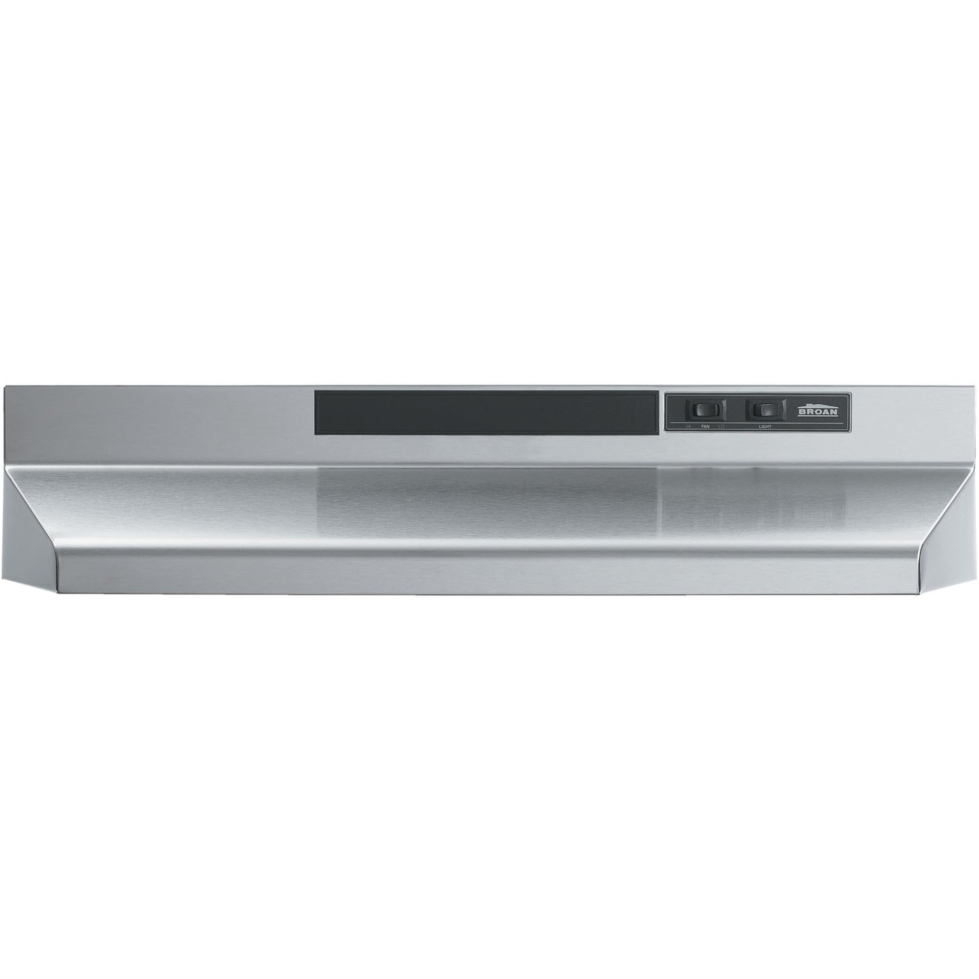 Stainless St Broan 403604 ADA Capable Under-Cabinet Range Hood 160 CFM 36-Inch 