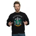 thumbnail image 2 of Harry Potter Mens Slytherin Crest Sweatshirt, 2 of 5
