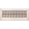 thumbnail image 3 of Giacomo Quarenghi 18x10 Black Modern Framed Museum Art Print Titled - Longitudinal Section of Great Throne Room (Saint George's Hall), Winter Palace, Saint Petersburg (ca. 1776), 3 of 5