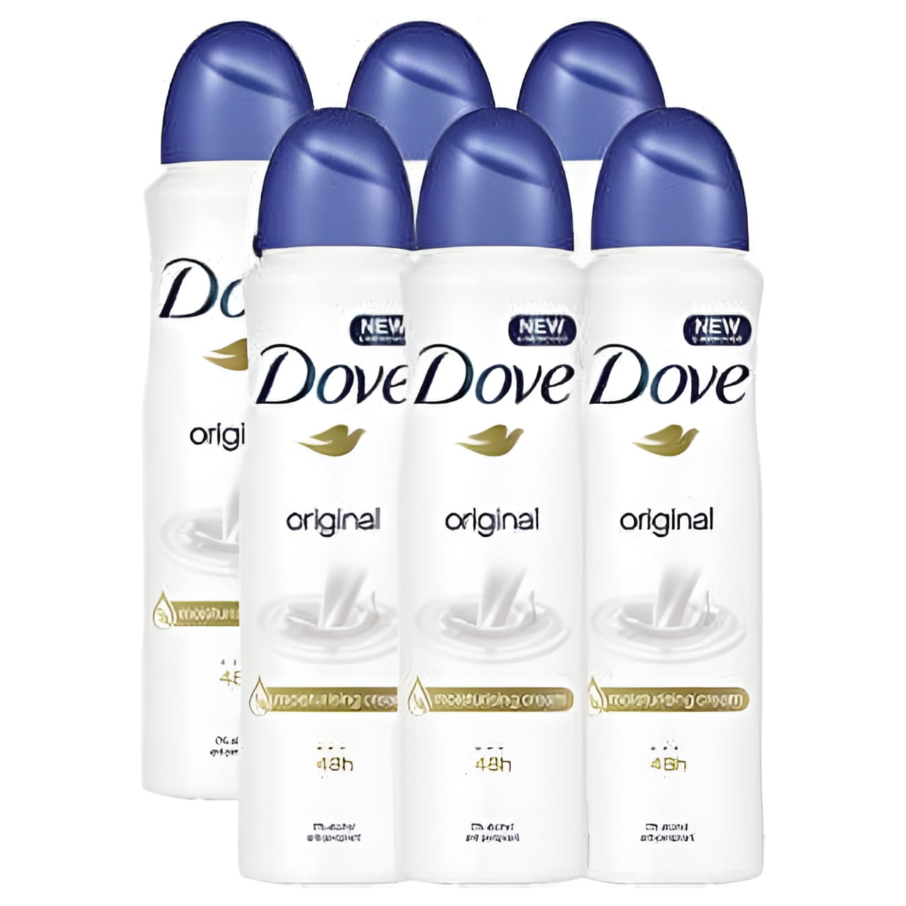 送料込み‼︎新品 Dove ダヴ デオドラン スプレー セット　6点 Dove Original Aerosol Spray Deodorant, Anti-Perspirant 150ML 5.07
