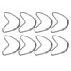 thumbnail image 5 of Cadena de Bordillo ANGGREK Cadena Decorativa Con Hebilla Ovalada 8 Piezas, 5 of 8