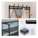 thumbnail image 4 of Multifunción Zapatero Perchero Y Sombrerero Negro 5 Niveles Belug  Mueble Perchero Organizador, 4 of 4