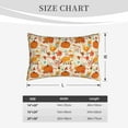 thumbnail image 4 of Naloa Pumpkin Fall Pears Pillowcase, Throw Pillowcase, Wrinkle-Free, Stain-Resistant with Hidden Zipper for Bedroom Sofa-16"x24", 4 of 6