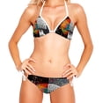 thumbnail image 2 of Mathematical Engineering Detachable Sponge Adjustable Strap Bikini Set 2-Pack for Various Scenes, 2 of 6