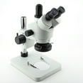 thumbnail image 2 of Microscopio estéreo con aumento trinocular y zoom, oculares WF10X/20 mm, enchufe estadounidense, 100-240 V, 2 of 10