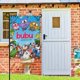 thumbnail image 2 of Bubu y los Búhos Pequeños-bandera de jardín temática. Regalo perfecto para fans, amigos y familiares, ideal para actividades al aire libre y decoración de fiestas.28CM*45CM, 2 of 5