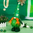 thumbnail image 3 of RnemiTe-amo St.Patrick's Day Gnome Plush Elf Decorations Irish Leprechaun Handmade Elf Decorations Scandinavian Swedish Shamrock Gnome for Dwarf Gift Household Ornament Home Decorations, 3 of 3