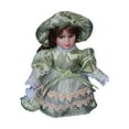 thumbnail image 1 of Muñeca de cerámica perfke de 7,87 pulgadas de alto Decorativa para vestir, 1 of 9