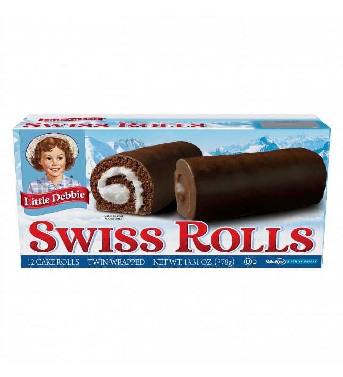 Little Debbie Swiss Rolls - 12ct/13.31oz pack of 4