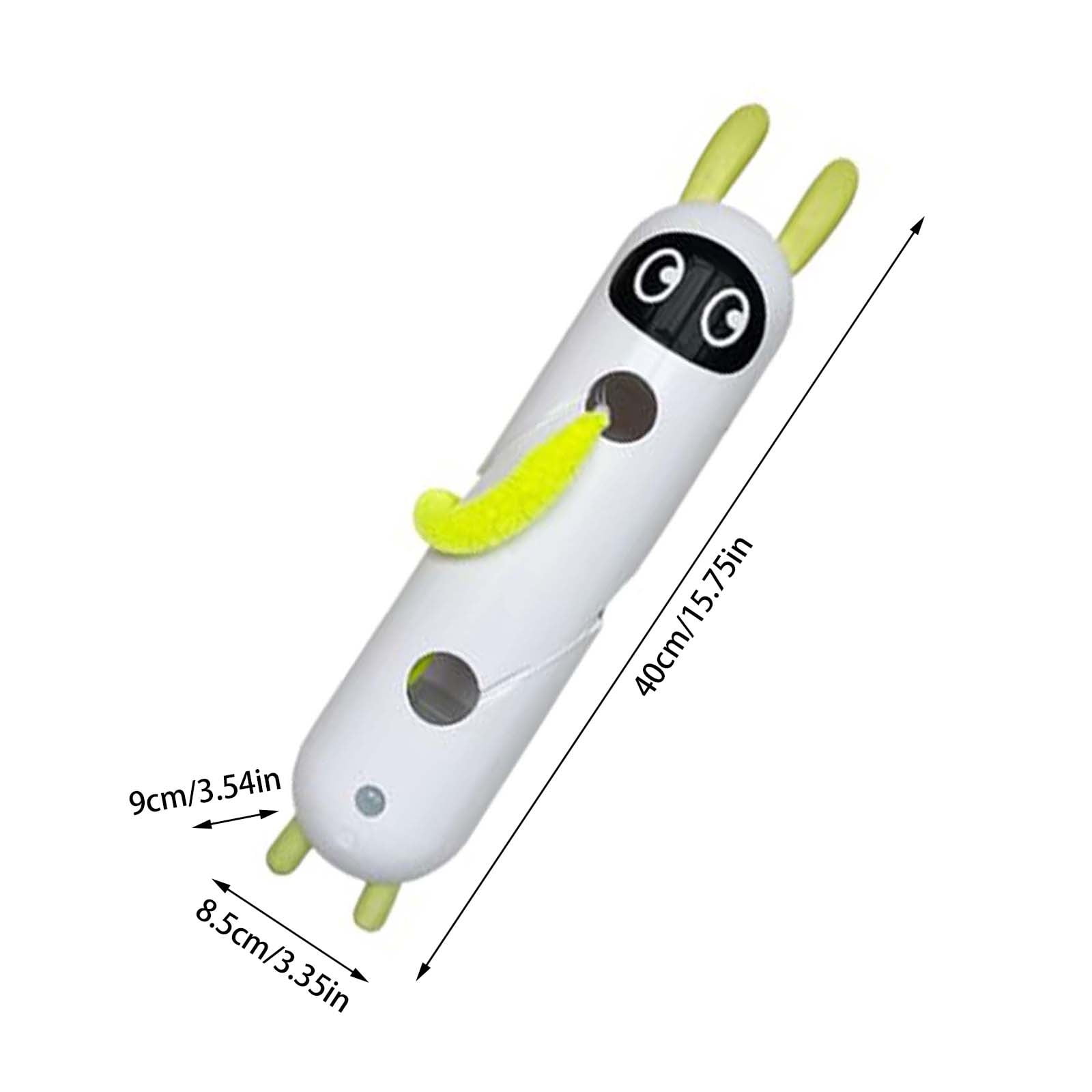 Interactive Cat Exercise Toy 1575 Inch Automatic Play Brain Boosting Training Functions Enrichment For Indoor Pet Activity