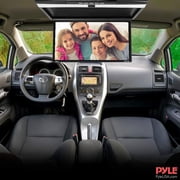 PYLE PLRV1725 - Vehicle Flip-Down Display Screen - Roof Mount Monitor with 1080p Support, HDMI/USB/Micro SD/IR/FM Transmitter (17.3’’ -inch Display)