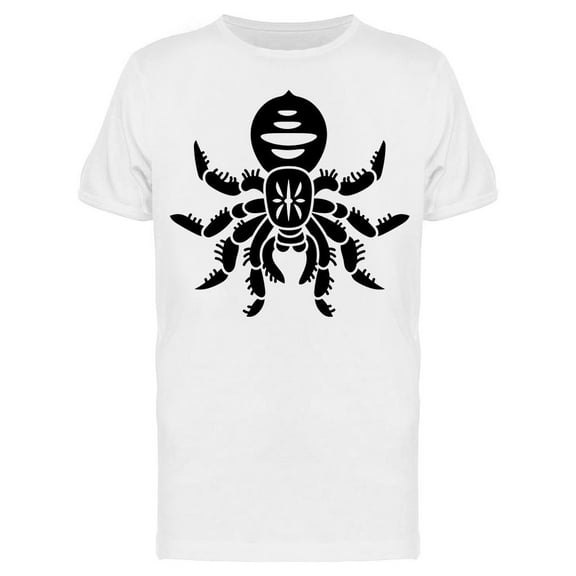 Tarantula Design Facing Downward T-Shirt Men -Image by Shutterstock, Male x-Large