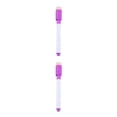 thumbnail image 2 of Seitruly Students Artist Whiteboard Painting Pen with Markers Eraser Erasable Chalkboard Stationery Room Pencil Office Teaching Púrpura Negro 2piezas, 2 of 6