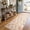Beige, variant on Lahome Decor 2'x8' Pink Floral Kitchen Rug,2x8ft Runner Rugs for Hallways, Non-Slip Washable Rugs Stain Resistant Boho Low-Pile Runner Rug Rubber Backing for Bathroom Bedroom,Beige