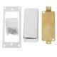 thumbnail image 1 of 2 PCS Guitar Sealed Humbucker Pickup Cover Shell Humbucker Pickup Frames Base Plate Flat Neck and Bridge Pickup Mounting Ring for LP Style Electric Gu, 1 of 4