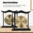 thumbnail image 6 of Antique Style Chinese Copper Gong with Mallet - Handcrafted Decorative Ornament for Home and Office, 6 of 6
