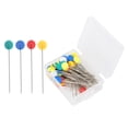 thumbnail image 2 of Quilting Pins, Strong And Durable Ample Quantities Sewing Pins Stainless Steel Plastic  For Sewing Project For Craft For Jewelry Decoration, 2 of 8