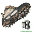 thumbnail image 6 of IMAGE 18 Claws Crampons Ice Grip, Snow Traction Cleat for Hiking Camping Fishing, Anti Slip Ice Cleats for Shoes Boots Women Man,L, 6 of 8