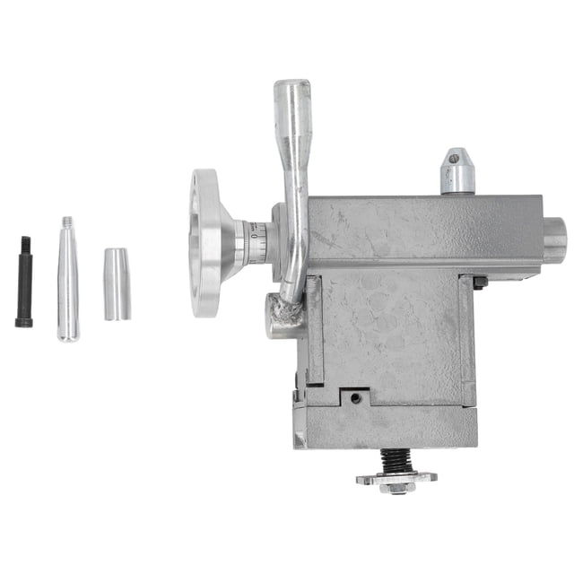 Lathe Machine Tail Stock, Lathe Tailstock Hole Processing Aluminum Die Casting For Install Drills Reamers