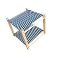 thumbnail image 5 of TOOYFUL 2 Tier Cat Hammock Bed Cat Furniture s Furniture Elevated Cat Frame for Kittens Puppy Small Pet Small Animals, 5 of 9