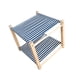thumbnail image 5 of Marco de Madera de Los Muebles Del Animal Doméstico de La Cama de La Hamaca Del Gato de 2 Niveles para Los Pequeños, 5 of 9