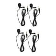 thumbnail image 4 of Raindrops 4 Pcs  Laptop Collar Clip Amplifier Smartphone Mini Mic Hand Free Microphone (Black), 4 of 8