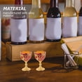 thumbnail image 3 of 2 piezas de copas de licor de estilo europeo, copas de vino retro, copas para beber licor, copas de vino en relieve, 3 of 6