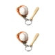 thumbnail image 2 of Ounissouiy 3 piezas de llavero de béisbol artificial guante de murciélago anillo llavero Prop suministros deportivos regalo niños novio hombres Fans Type1 NO1 Ounissouiy CBP182471, 2 of 6