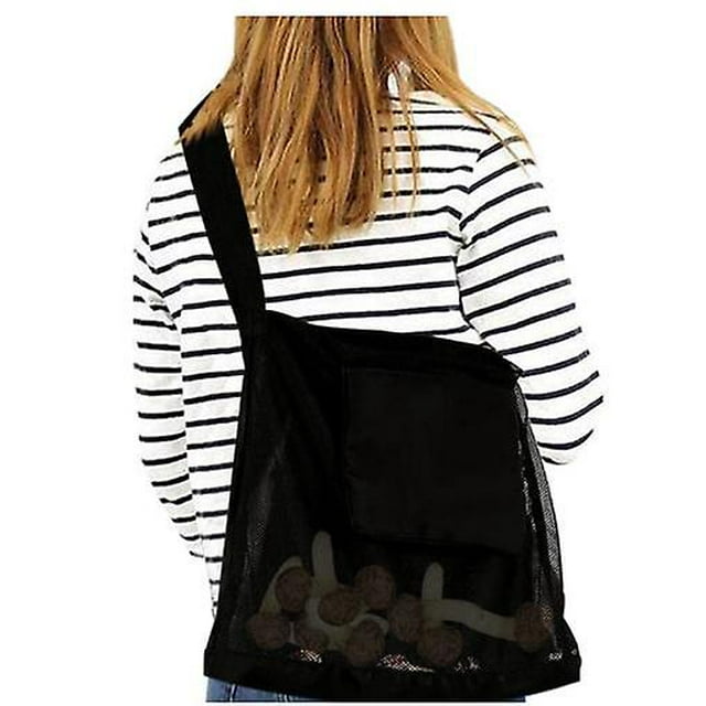 Sac de Chasse aux Champignons pour la Fouille, Sac de Récolte à Pochette en Maille, Panier Pliable pour Ramasser les Fruits et Cueillir les Champignons