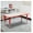 Red, variant on AIZYT Adjustable Kids Activity Table for Home Use, Height-Adjustable Classroom Table for Kids, 23.625" W x 47.25" D x 14.5-23.5" H, Blue