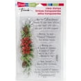 thumbnail image 2 of Stampendous SSC1267 Perfectly Clear Stamps - Poinsettia Wishes, 2 of 2