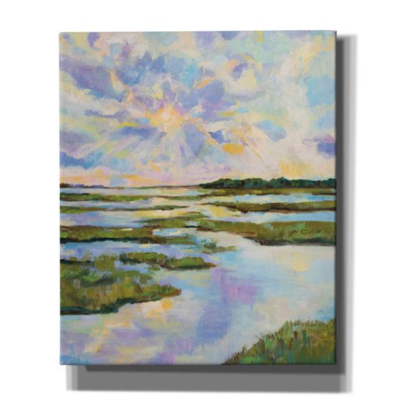 Epic Graffiti 'Weekapaug' by Jeanette Vertentes, Canvas Wall Art, 20"x24"