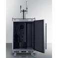 thumbnail image 4 of Summit Sbc682cmtwin 24 Inches Wide 5.6 Cu. Ft. Built-In / Free Standing Double Tap Coffee, 4 of 11