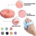 thumbnail image 5 of Suddies Body Scrubber, Silicone Body Scrubber, Silicone Loofah, Body Scrub Brush for Effective Showering Exfoliation, Travel Loofah for Women & Men for Delicate Skin, 5 of 7